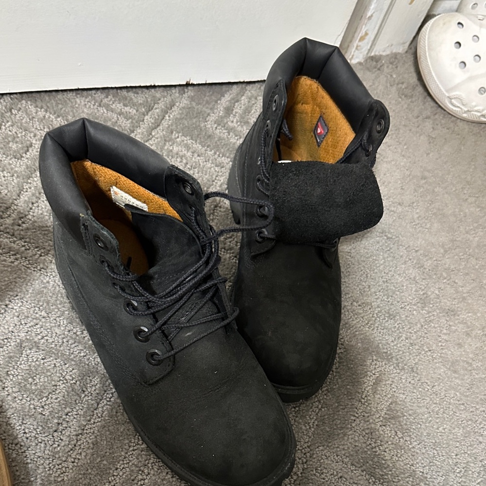 Timberland Black Kids Boots